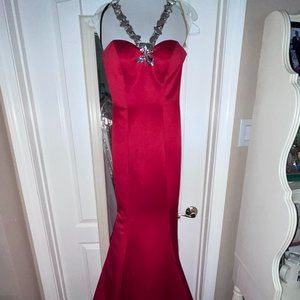 Red Sherri Hill Prom Gown
